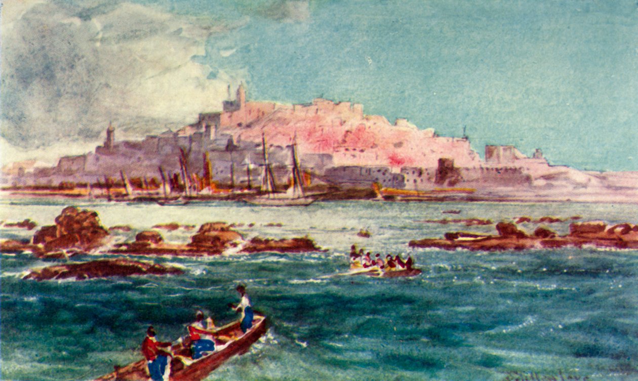 Joppa vue de la mer, 1902 - John Fulleylove