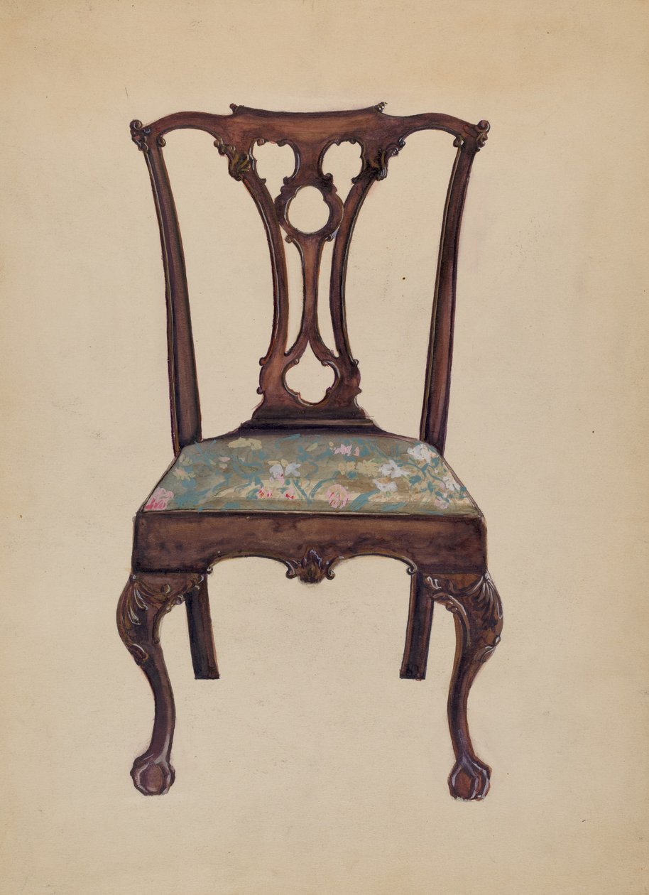 Chaise Chippendale - John Garay