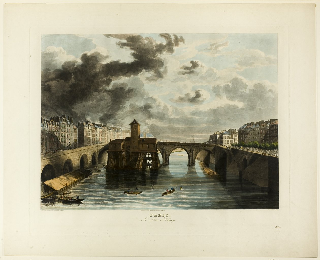 Paris, Le Pont-au-Change - John Gendall