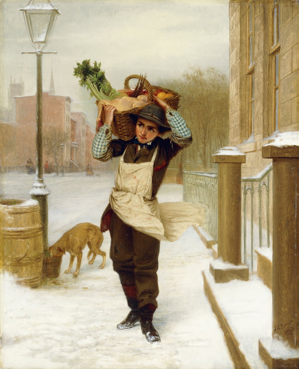 Livreur, 1863 - John George Brown