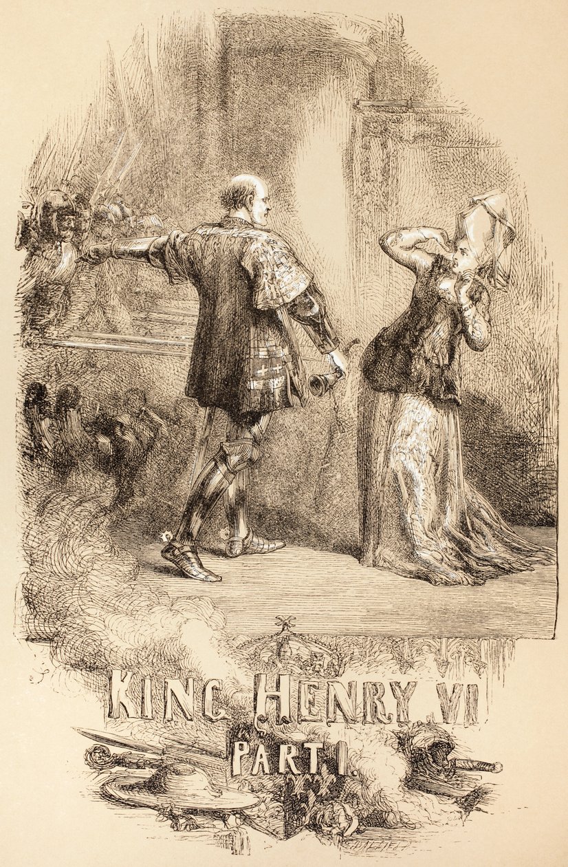 Henry VI, Partie I, 1890 - John Gilbert
