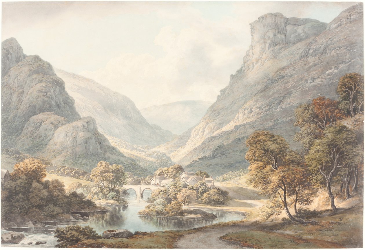Vue de Dovedale - John Glover