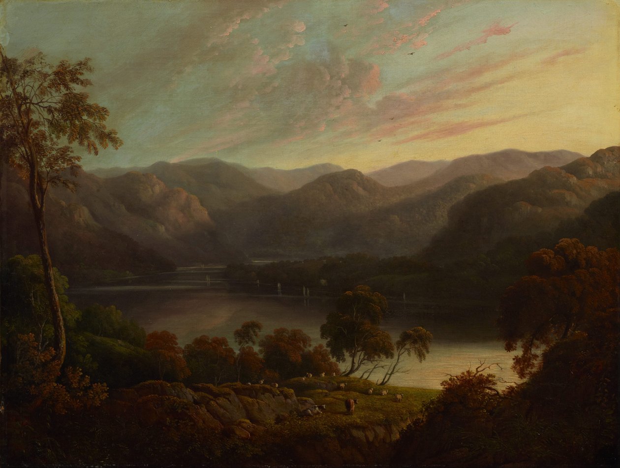 Vue du paysage à Cumberland - John Glover