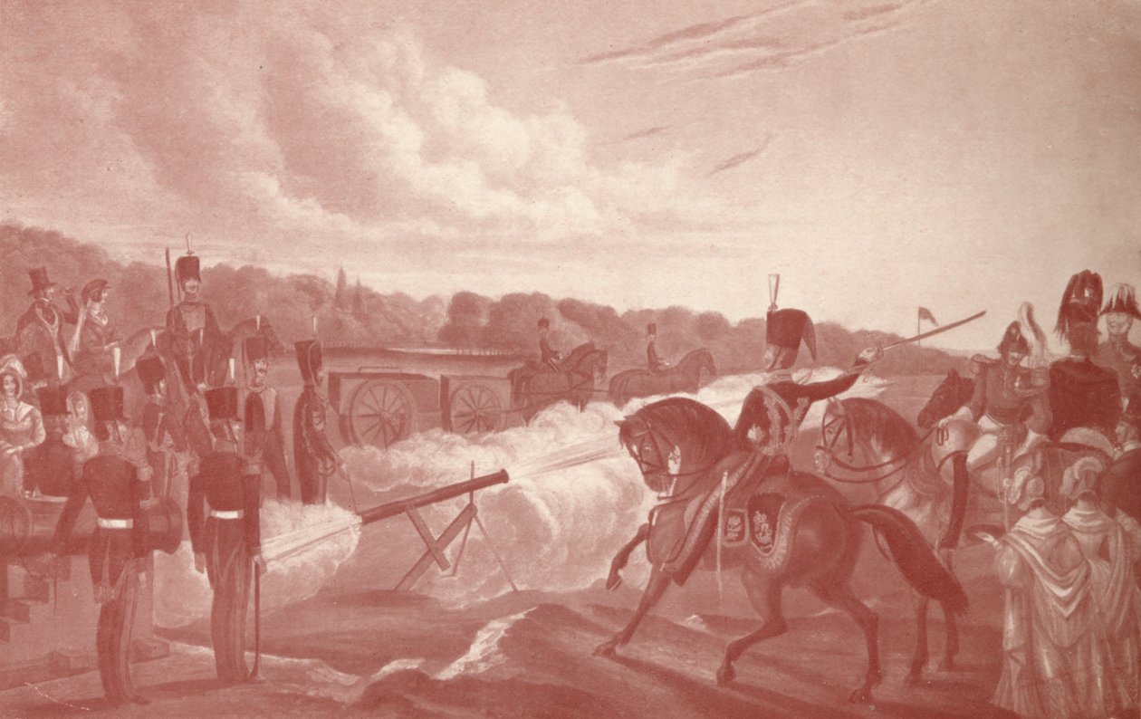 Pratique de la fusée dans les marais, 1845 - John Grant