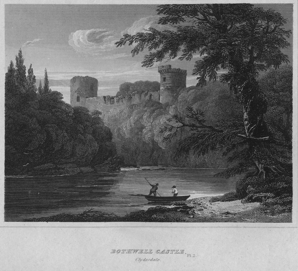 Château de Bothwell, Clydesdale, 1814 - John Greig