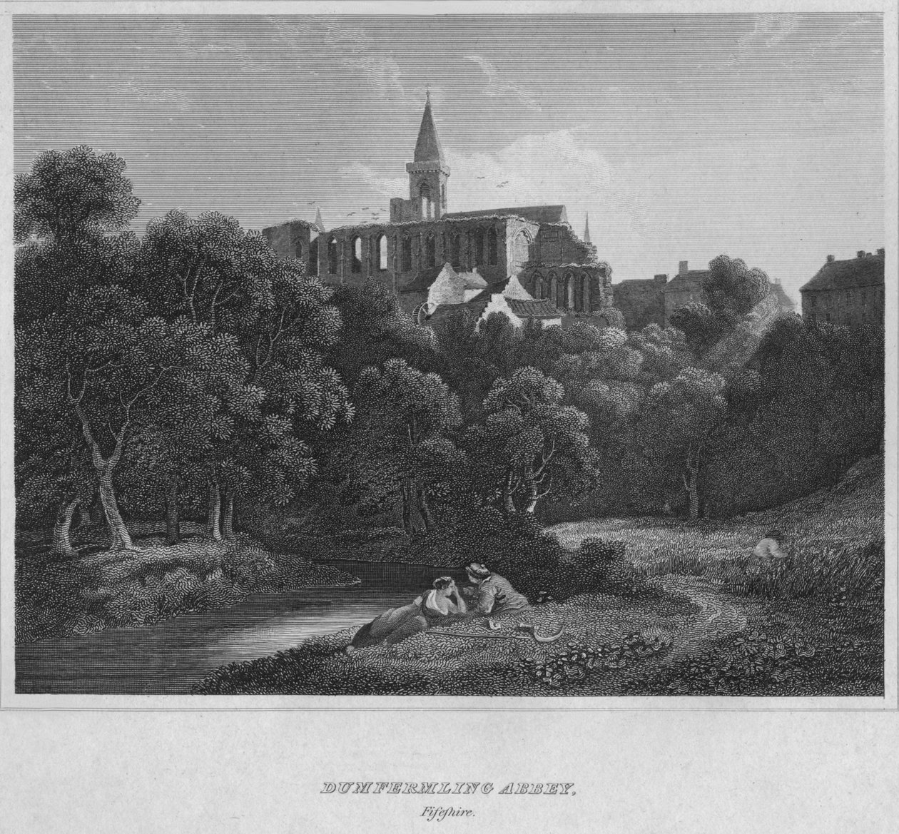 Abbaye de Dunfermline, Fifeshire - John Greig