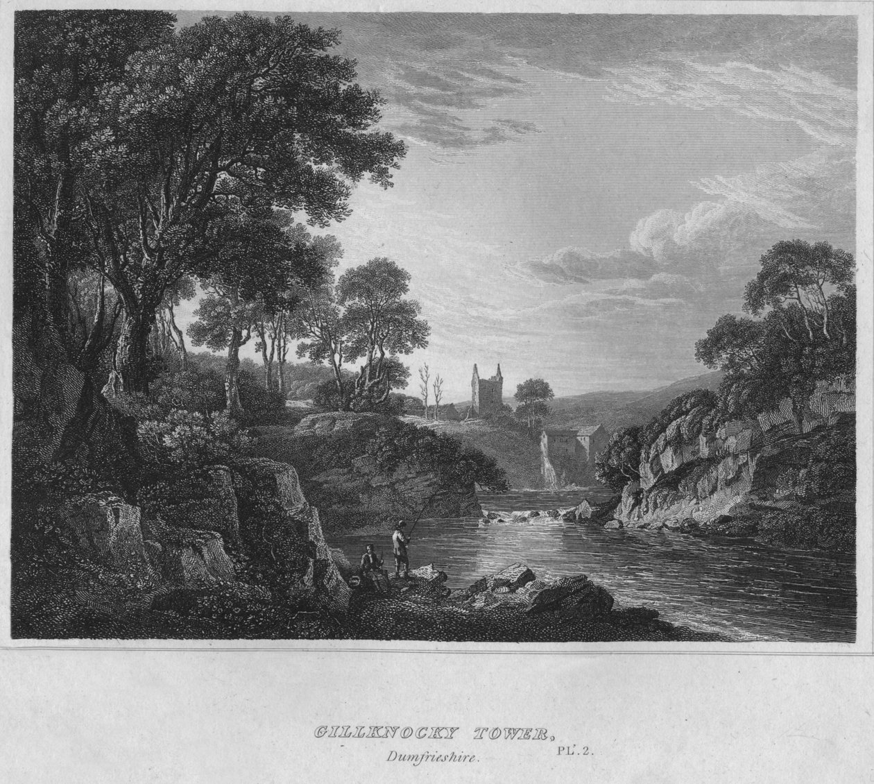Tour de Gillknocky, Dumfrieshire, 1814 - John Greig