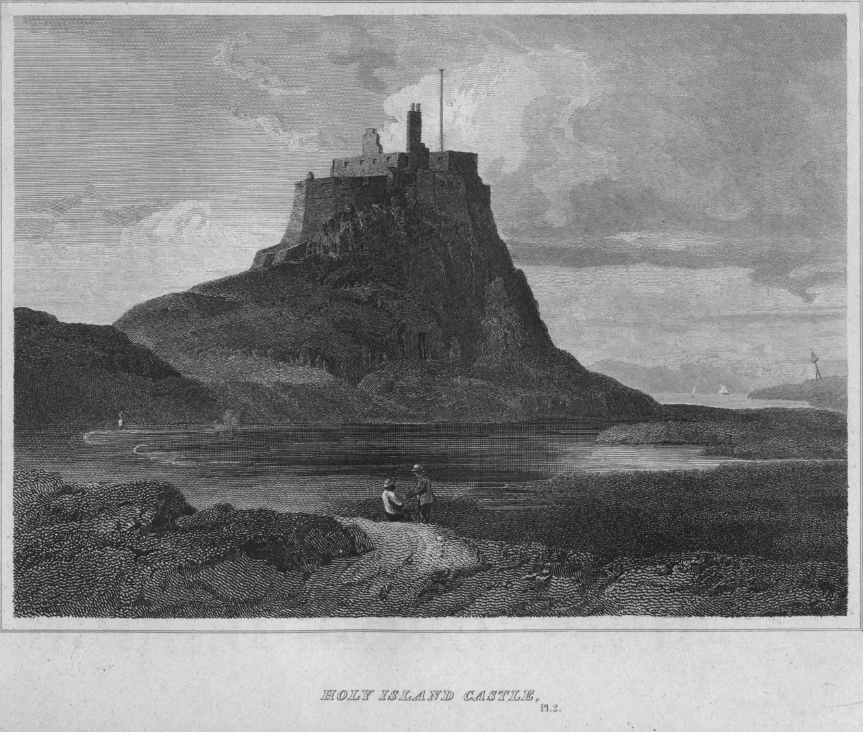 Château de Holy Island, 1814 - John Greig