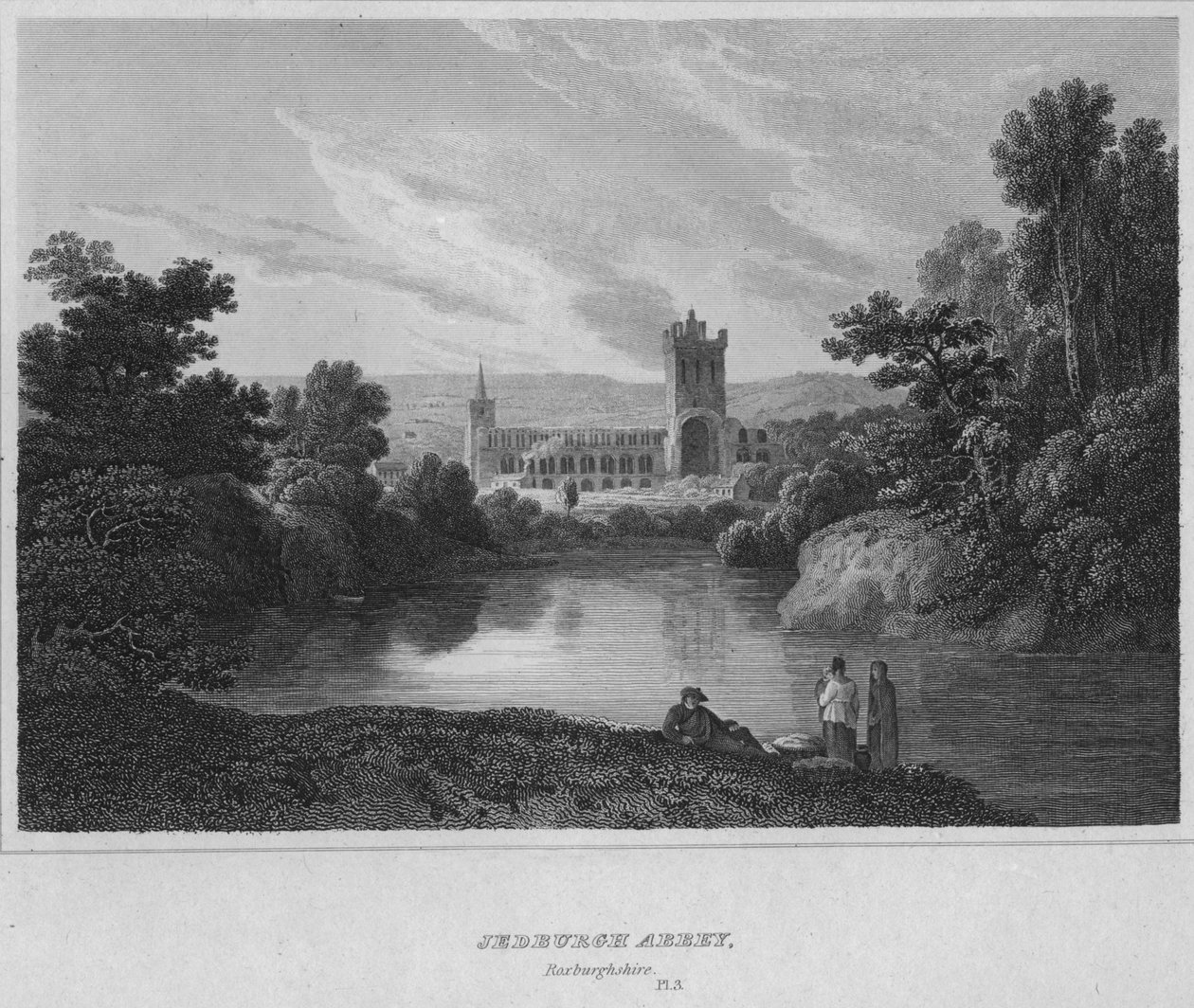 Abbaye de Jedburgh, Roxburghshire - John Greig