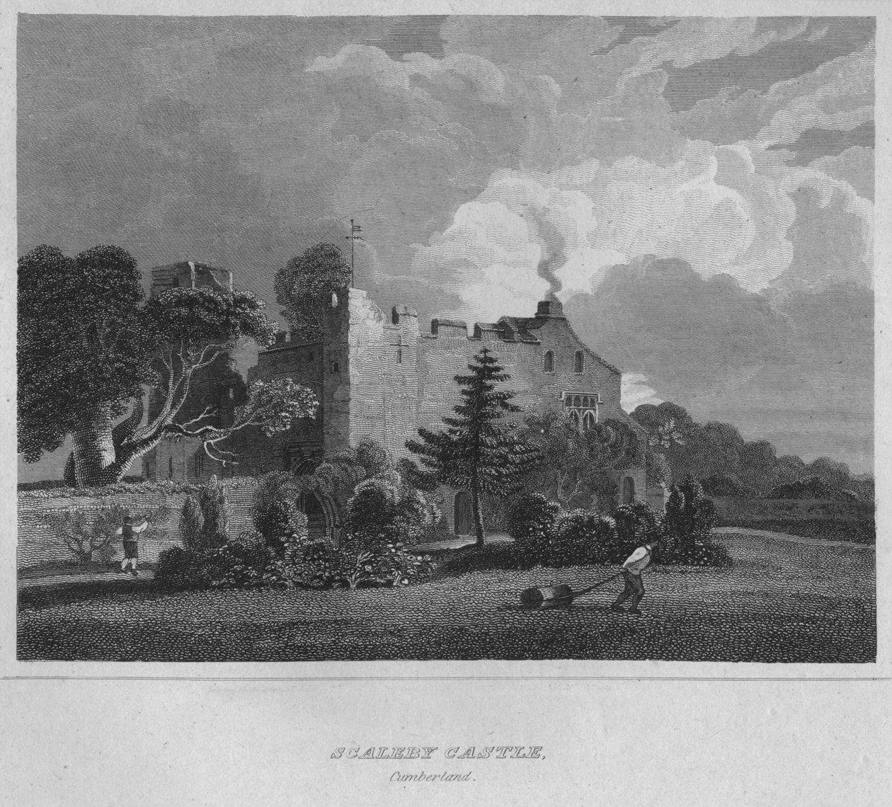 Château de Scaleby, Cumberland, 1814 - John Greig