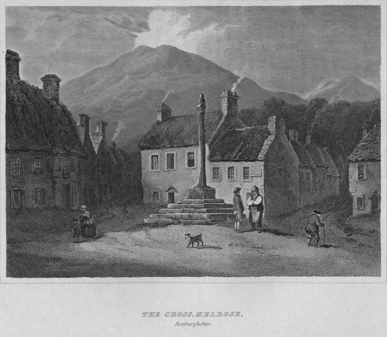 La Croix, Melrose, Roxburghshire, 1814 - John Greig