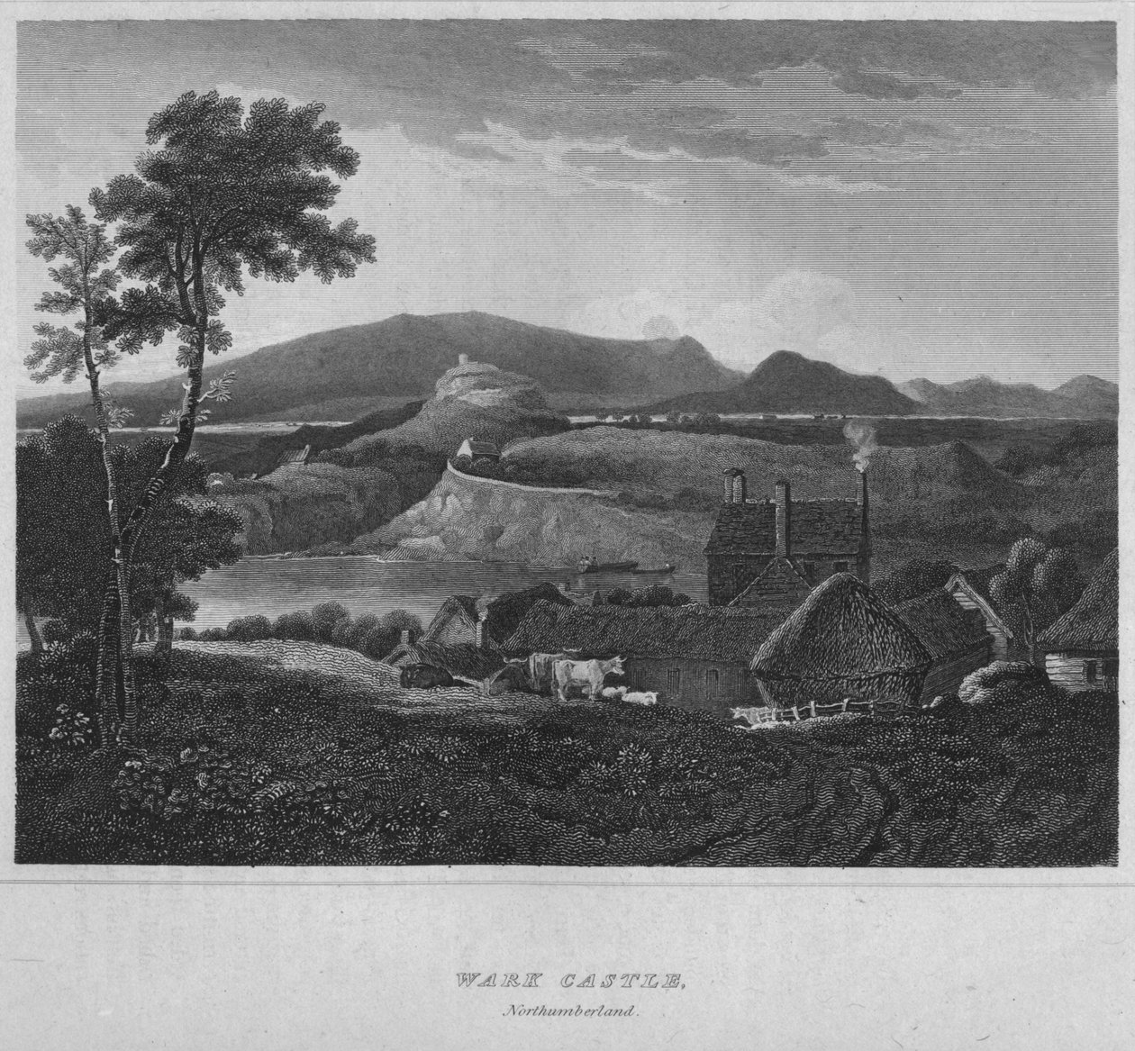 Château de Wark, Northumberland, 1814 - John Greig