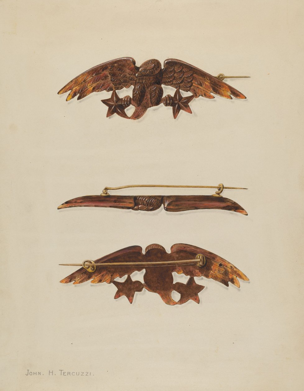Broche - John H. Tercuzzi