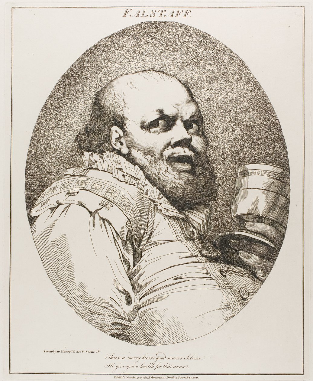 Falstaff - John Hamilton Mortimer