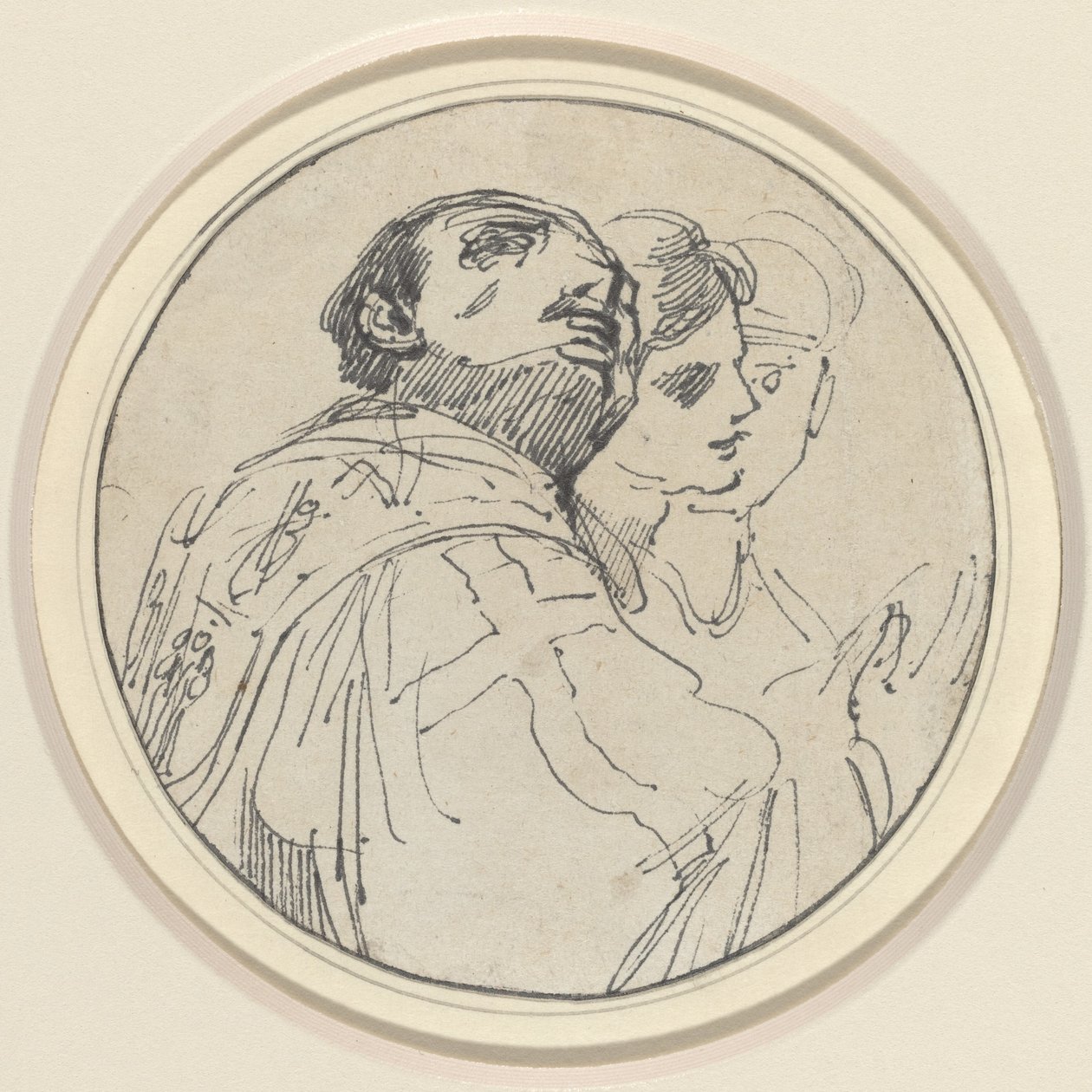 Trois Têtes Orientales - John Hamilton Mortimer