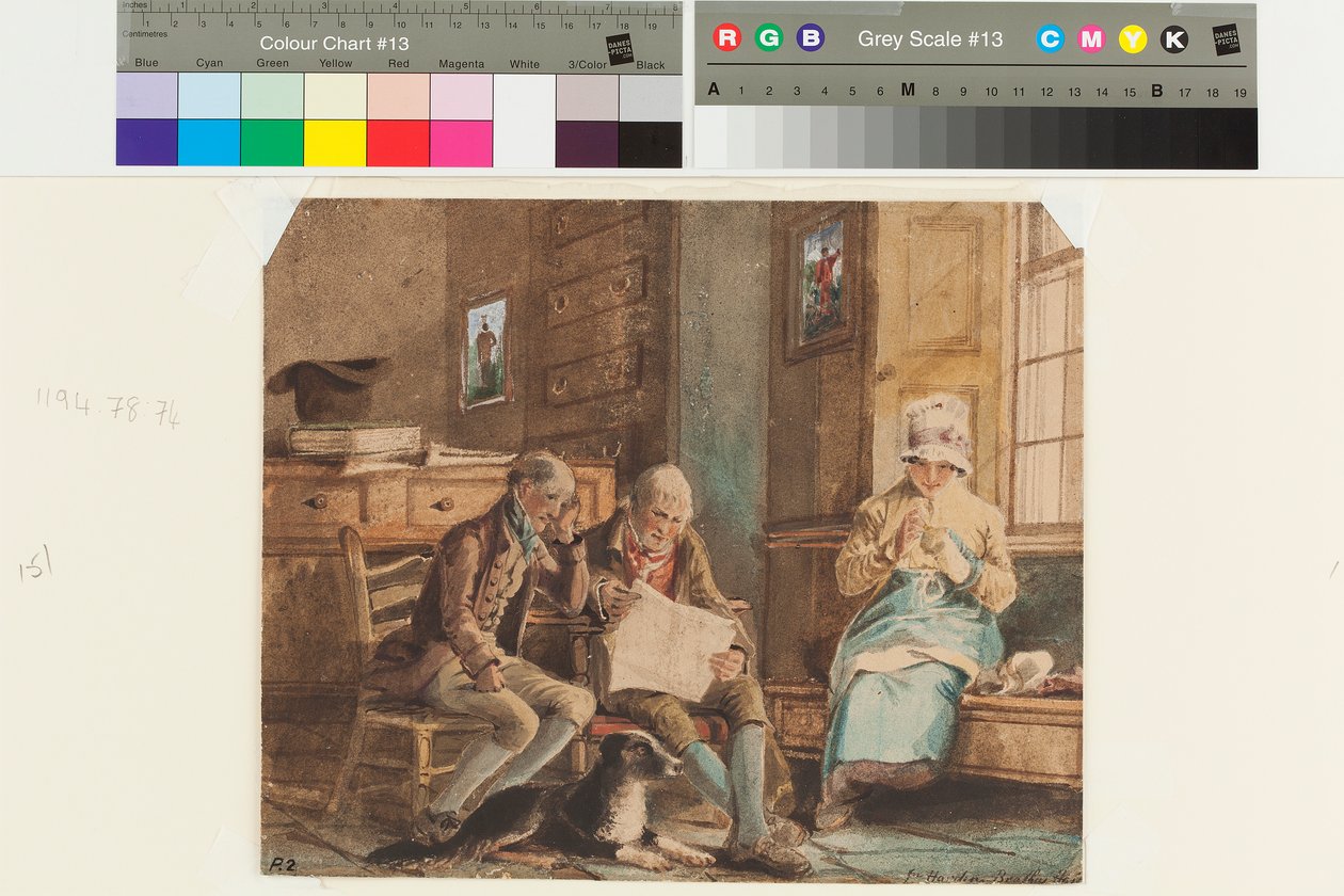 Groupe à Brathay Hall - John Harden