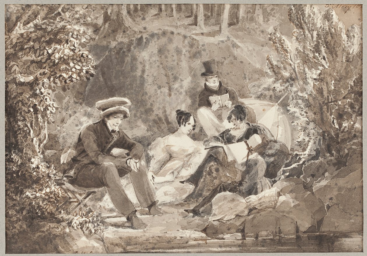 Groupe près de l