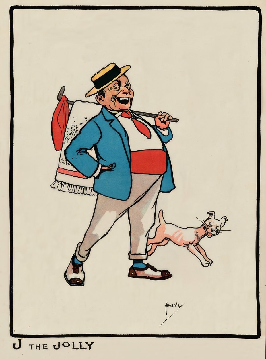 J the Jolly / J. Hassall / Dessin, 1903 - John Hassall