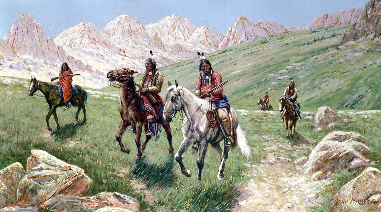 Dans le pays des Cheyennes, 1896 - John Hauser