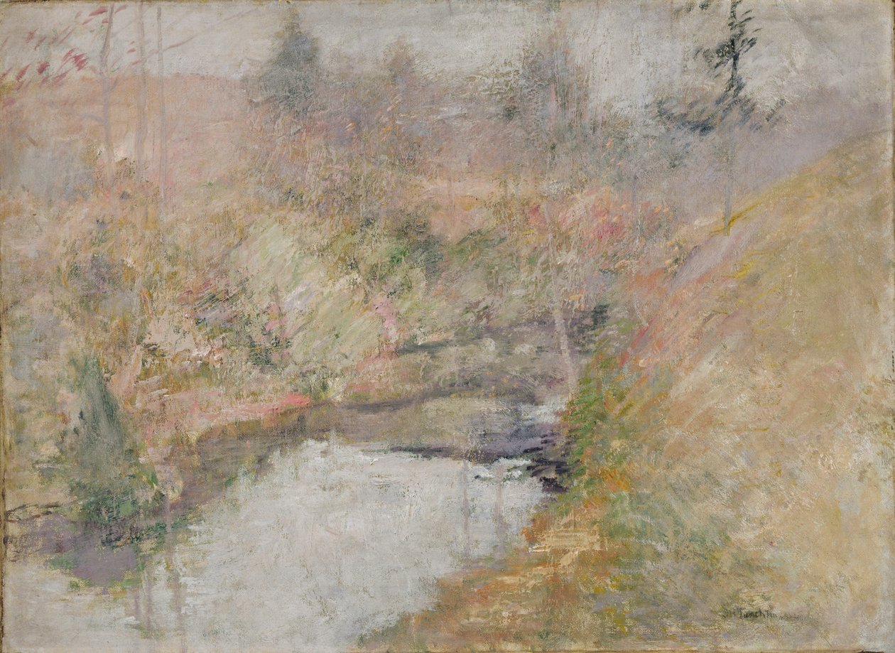 Bassin de la pruche, vers 1890-1900 - John Henry Twachtman