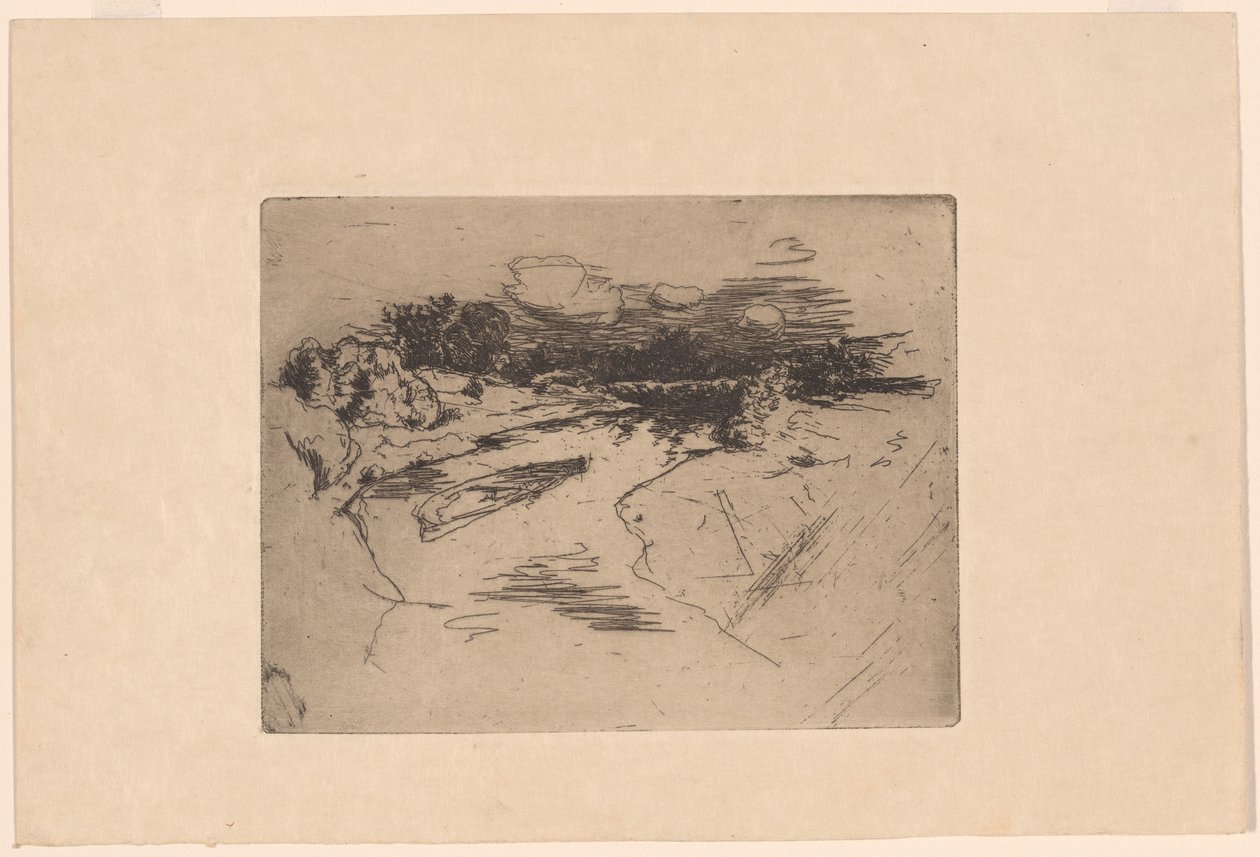 Mill Creek, Cincinnati - John Henry Twachtman