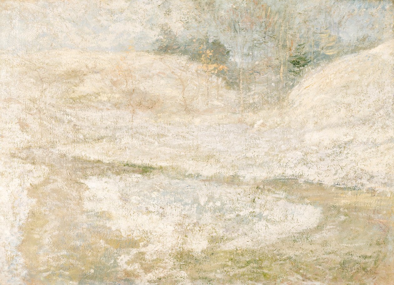 The Brook, Greenwich, Connecticut - John Henry Twachtman