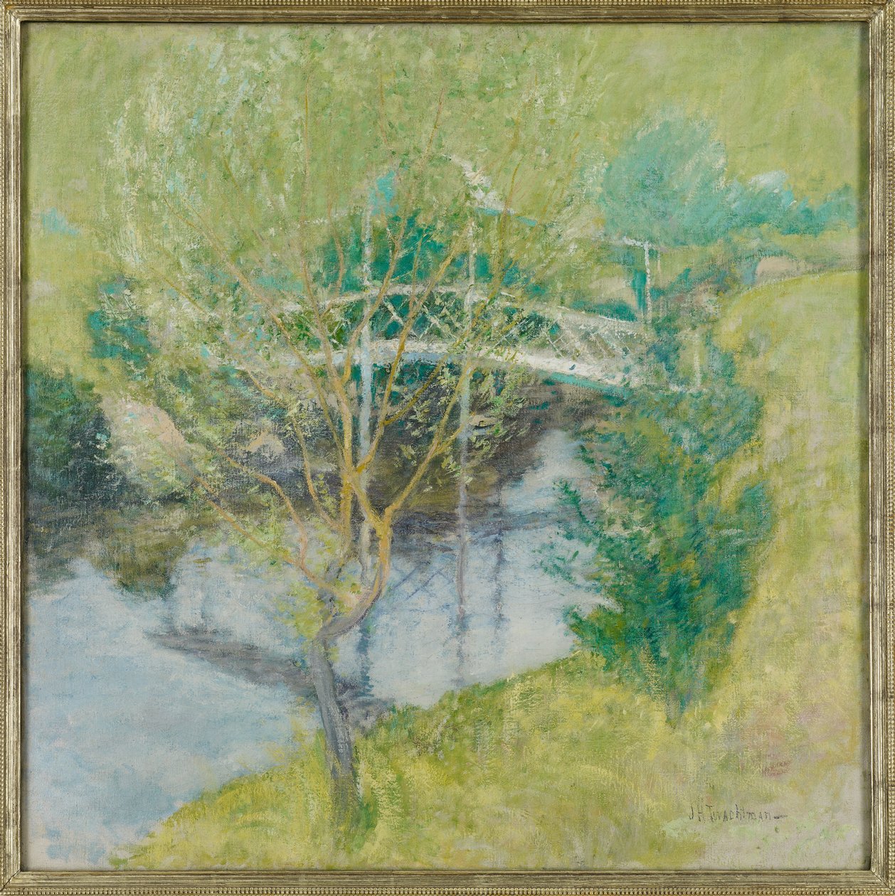 Le Pont Blanc, vers 1895 - John Henry Twachtman