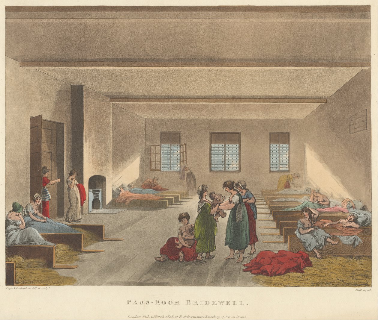 Salle de passage Bridewell - John Hill