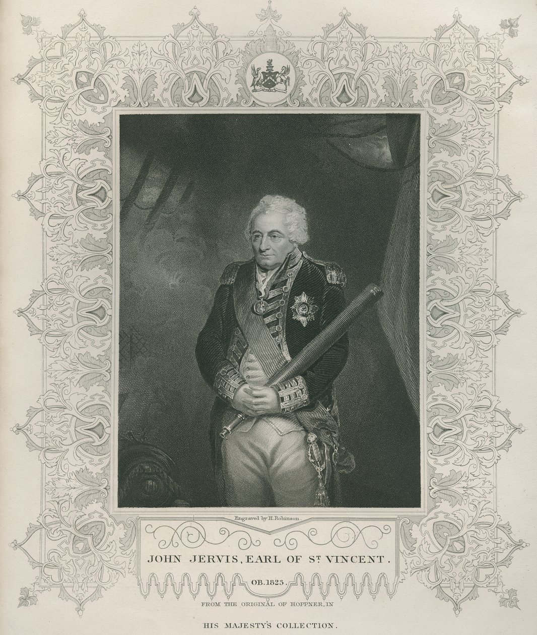 Sir John Jervis en 1795 - John Hoppner