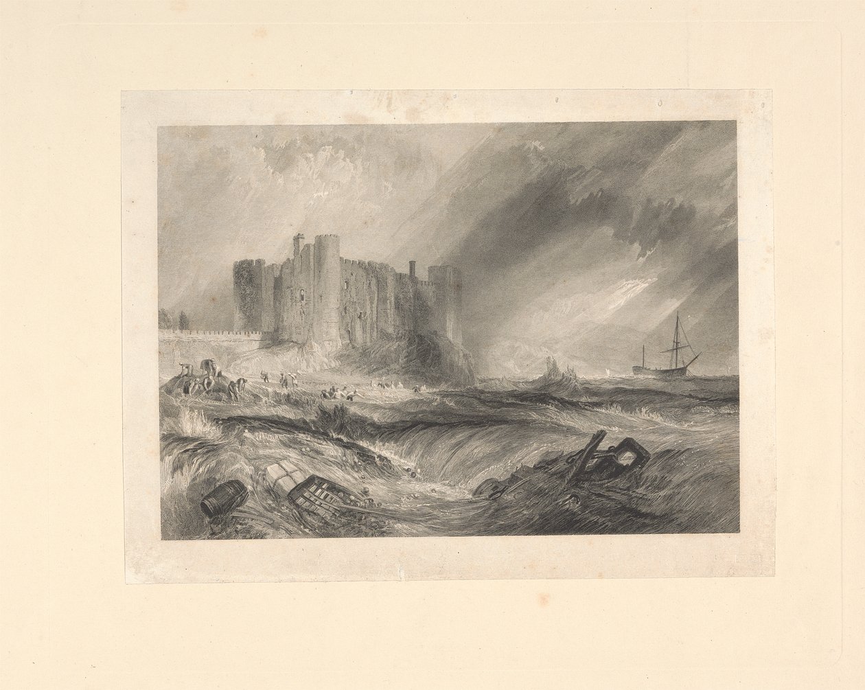 Château de Laugharne, Caermarthenshire - John Horsburgh