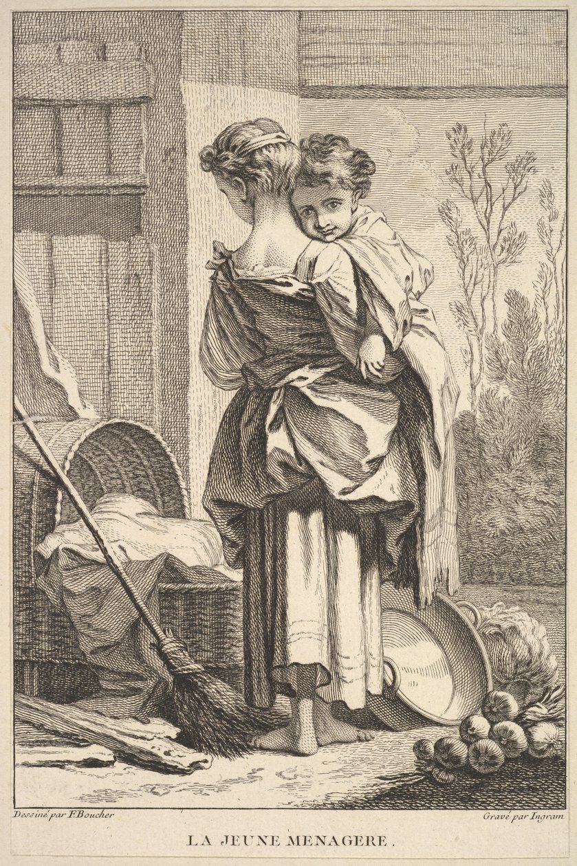 La Jeune Ménagère, 1741-63 - John Ingram
