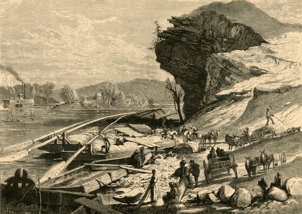 Le Tennessee à Chattanooga, 1872 - John J. Harley