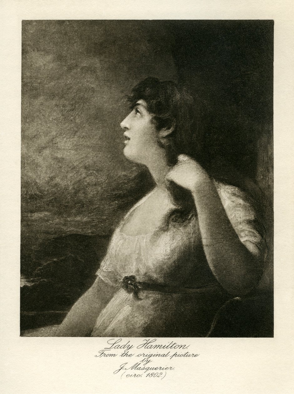 Emma Lady Hamilton - John James Masquerier