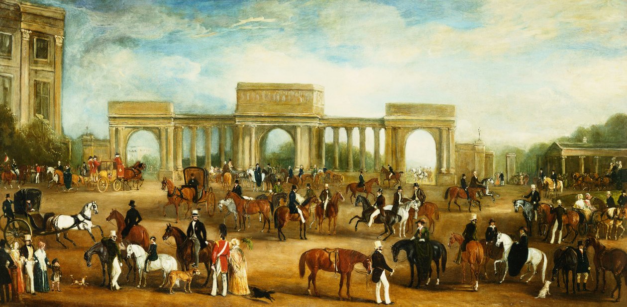 Hyde Park Corner - John Jnr. Ferneley