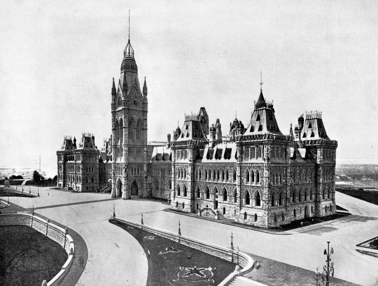 Parlement, Ottawa, Canada - John L. Stoddard