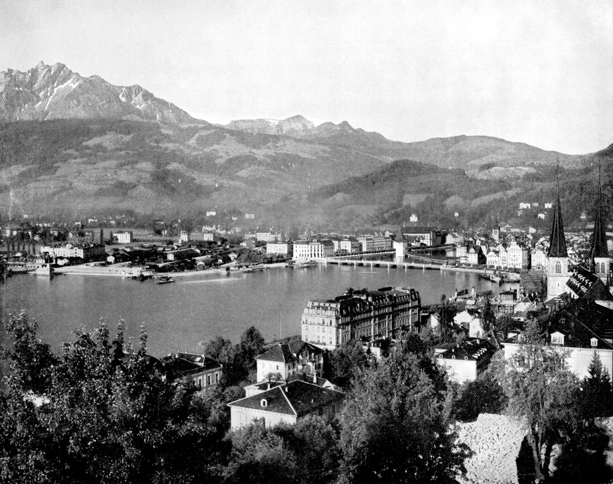 Lucerne, Suisse, 1893 - John L. Stoddard