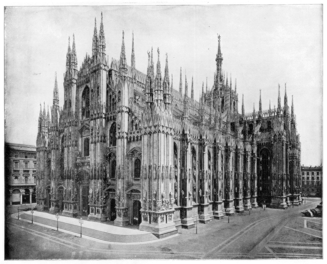 Cathédrale de Milan, Italie - John L. Stoddard