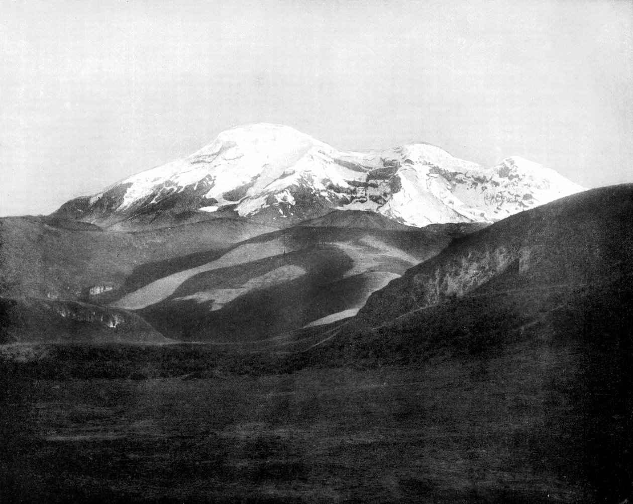 Mont Chimborazo, Équateur - John L. Stoddard