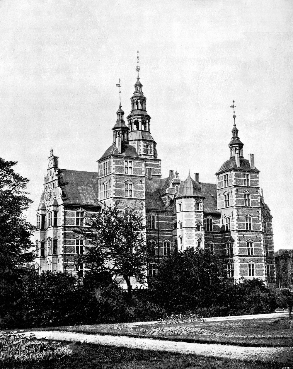 Palais de Rosenborg, Copenhague, Danemark, 1893 - John L. Stoddard