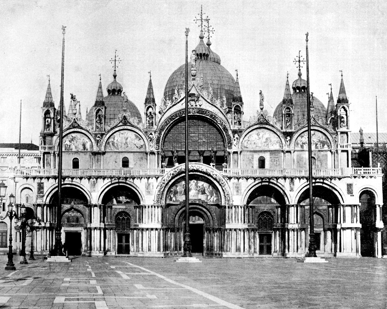 Saint-Marc, Venise, Italie, 1893 - John L. Stoddard