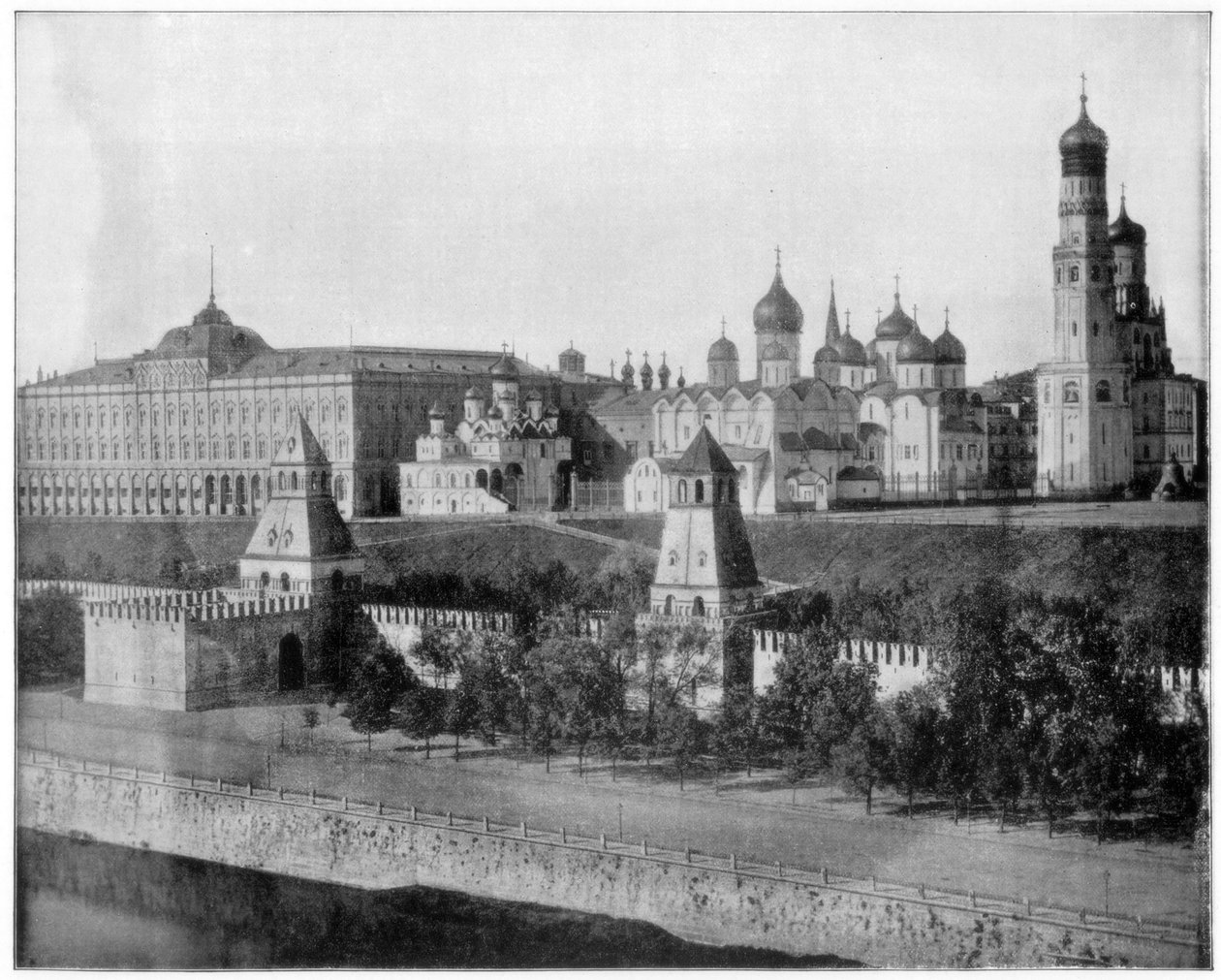 Le Kremlin, Moscou, fin du 19e siècle - John L. Stoddard