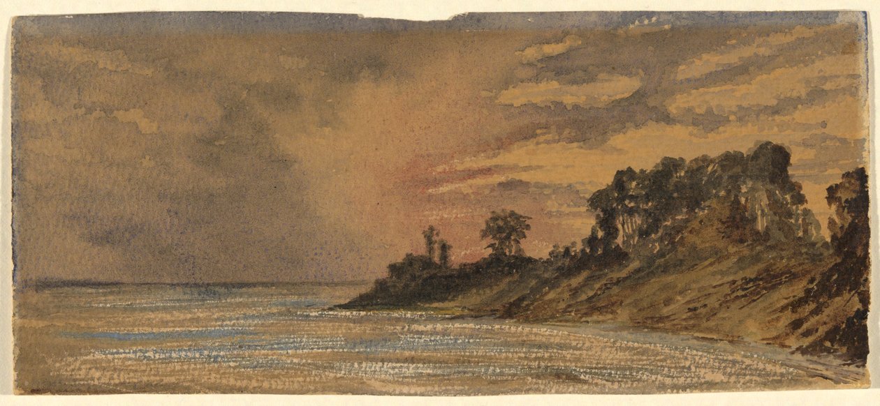 Coucher de soleil à Red Spring - John La Farge