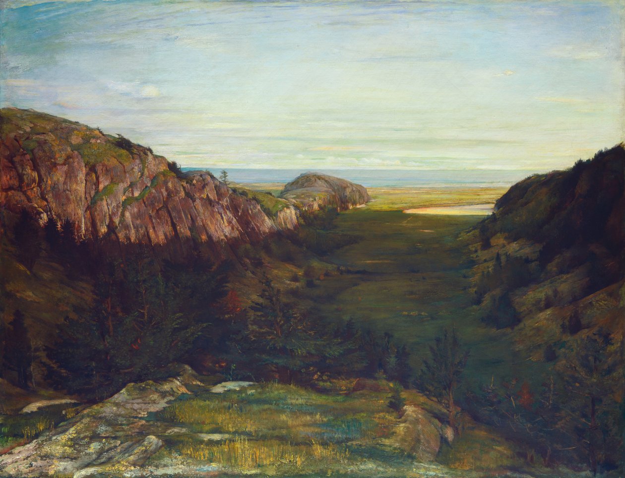 La Dernière Vallée - Rochers du Paradis - John La Farge