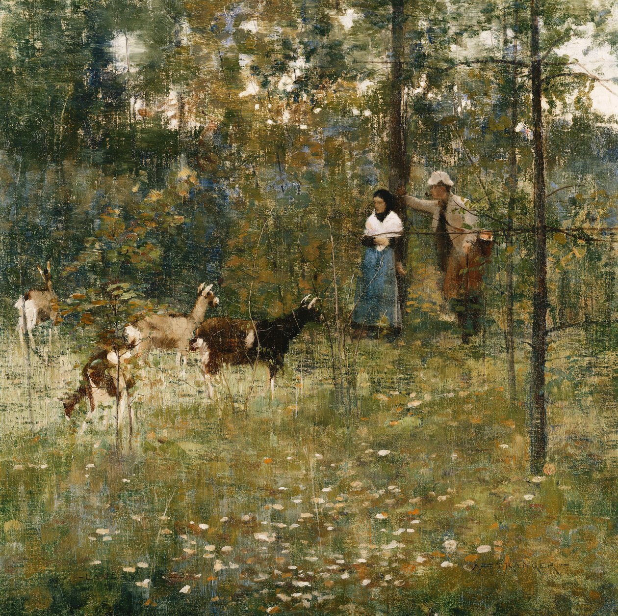 Un étranger - John Lavery