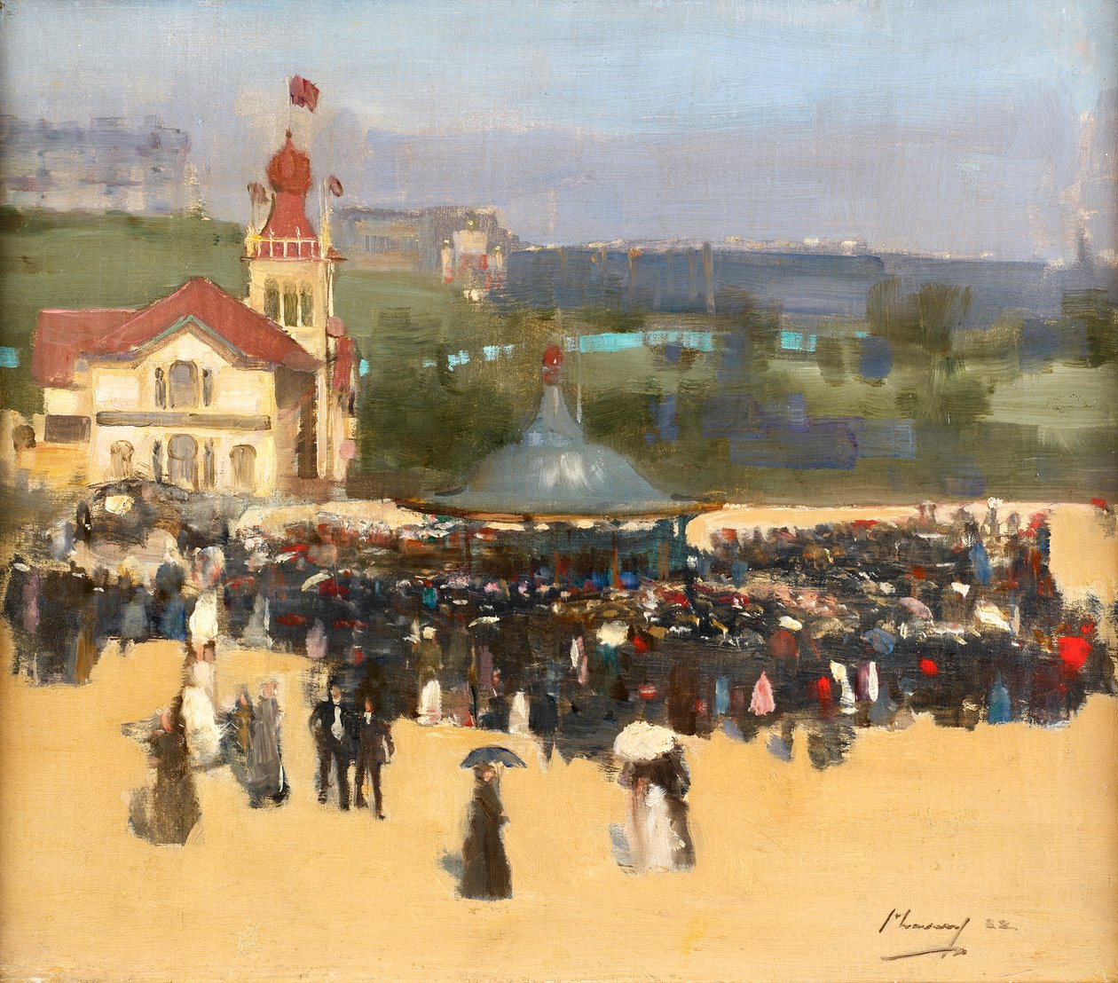 Les Hongrois bleus, 1888 - John Lavery
