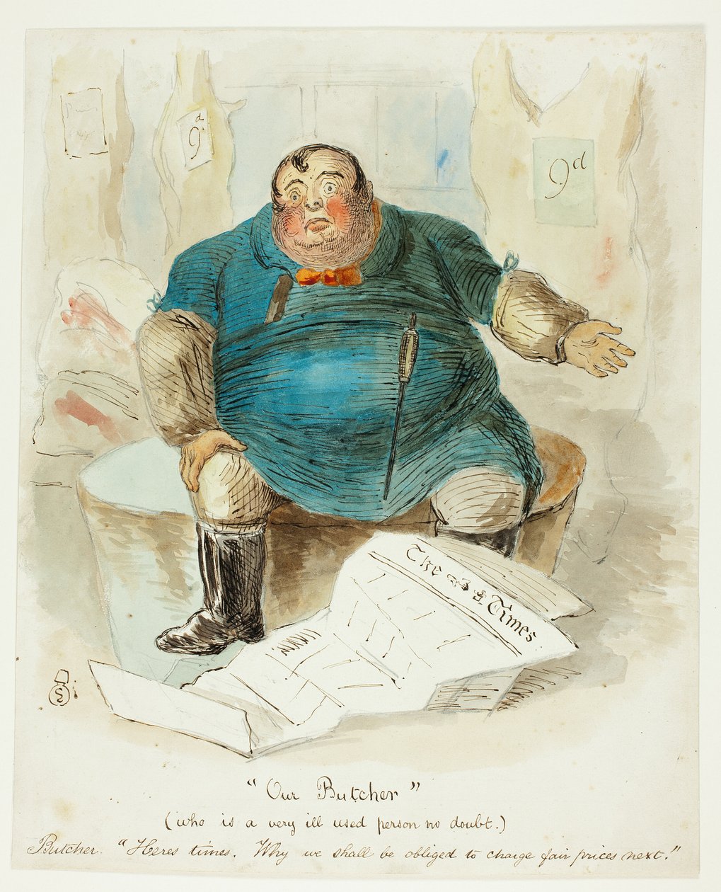 Notre boucher - John Leech
