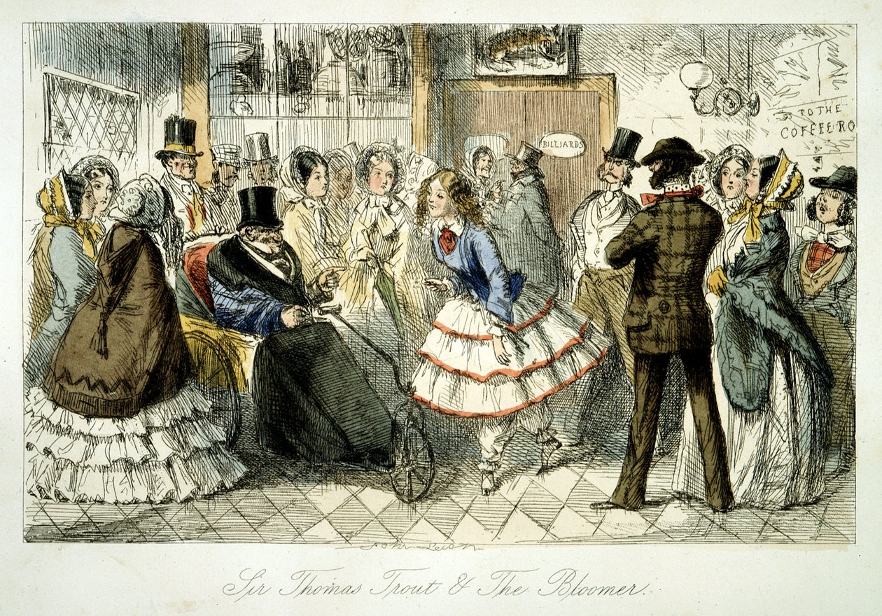 Prendre les eaux à Handley Spa, 1845 - John Leech