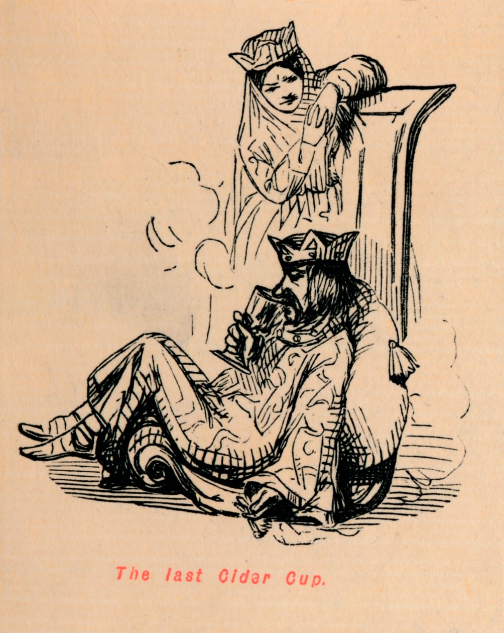 La dernière coupe de cidre, vers 1860 - John Leech