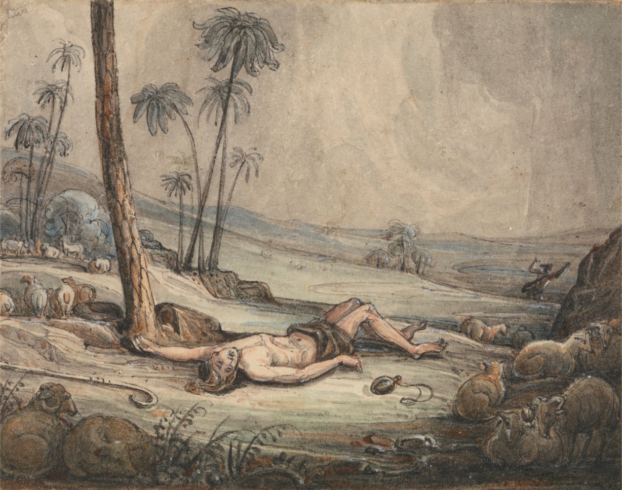 Caïn et Abel - John Martin