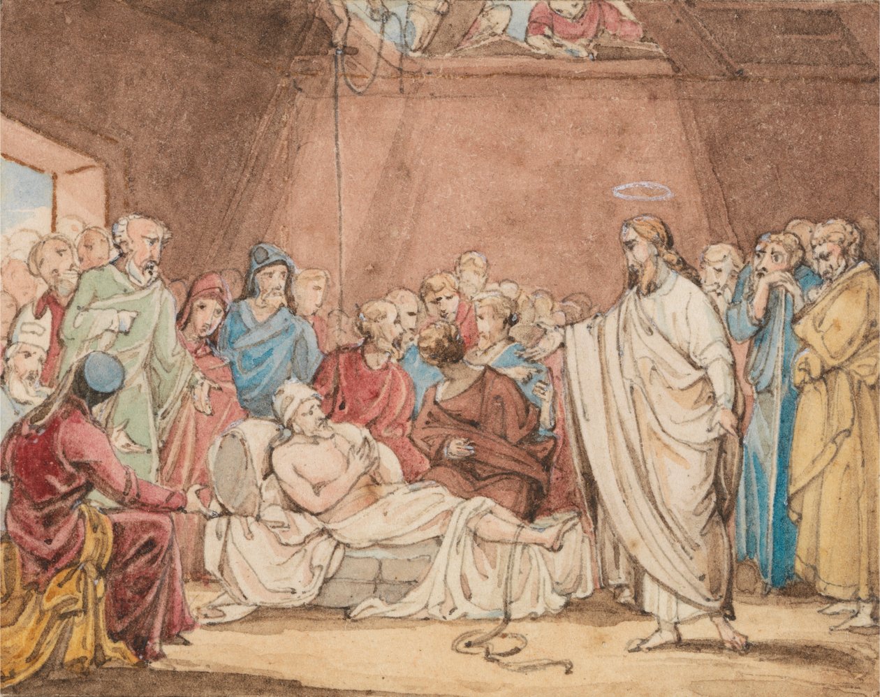 Christ guérissant l